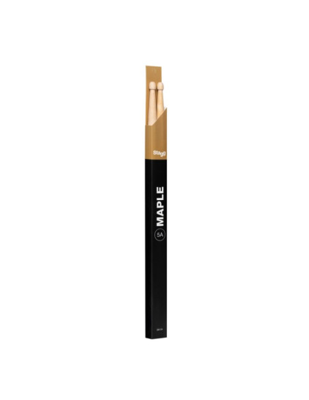 STAGG SM5A Bacchette in acero 5A punta legno