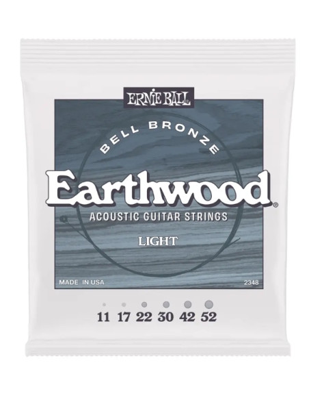Ernie Ball 2348 Earthwood Bell Bronze Acoustic Light 11-52