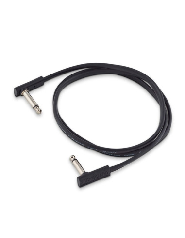 Rockboard Flat Patch Cable Black 100cm