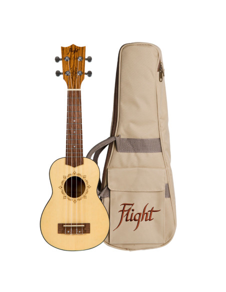 Flight DUS320 SP/ZEB Ukulele soprano