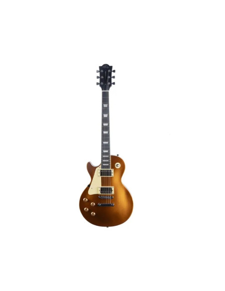Eko LS-300 Gold LH Chitarra Elettrica Mancina 2 Humbucker