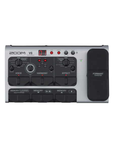 ZOOM V6 Pedale multieffetto per voce