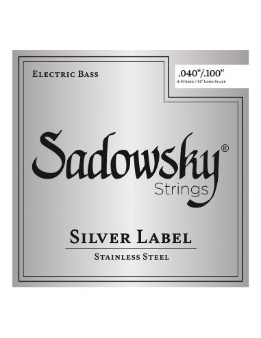 SADOWSKY Silver Label Basso Elettrico 4 St...
