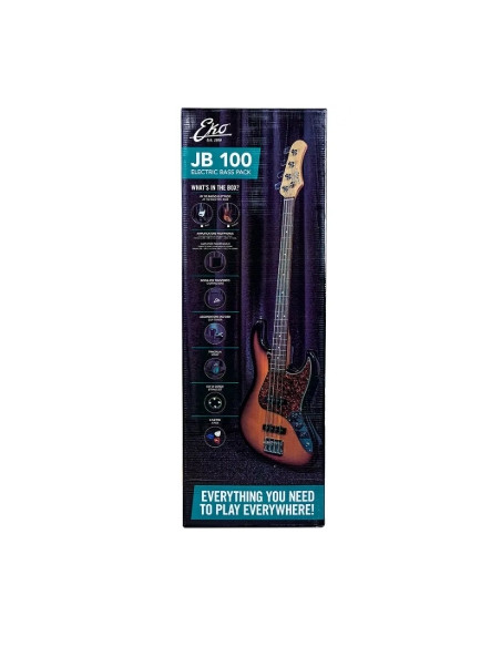 Eko Guitars JB-100 Pack SUNBURST