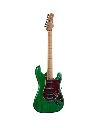 Eko Guitars ST-451 Transparent Green