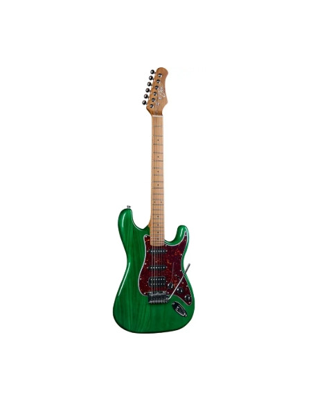 Eko Guitars ST-451 Transparent Green