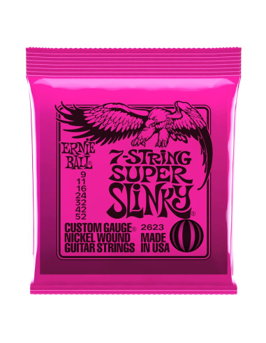 ERNIE BALL 2623 Muta per 7 CordeScalatura 9/52