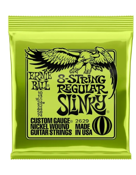 Ernie Ball 2629 Regular Slinky 8 str Elec Gtr St